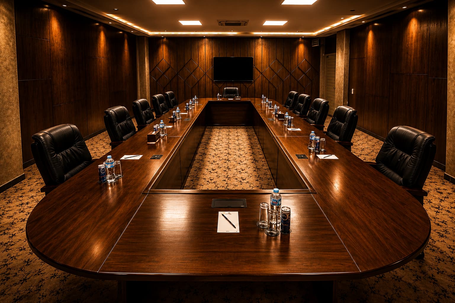 The meeting room at Grand Unicorn Club